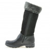 Cizme copii 3203 negru combinat