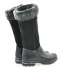 Cizme copii 3203 negru combinat