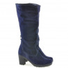 Cizme dama 3258 indigo velur