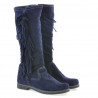 Cizme dama 3243 indigo velur
