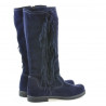 Cizme dama 3243 indigo velur