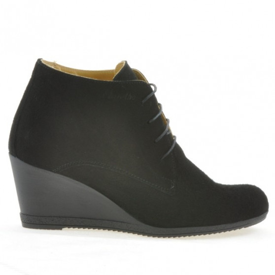 Ghete dama 3287 negru velur Ghete dama 3287 negru velur