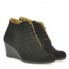 Ghete dama 3287 negru velur 