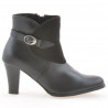 Ghete dama 1124 negru+negru antilopa
