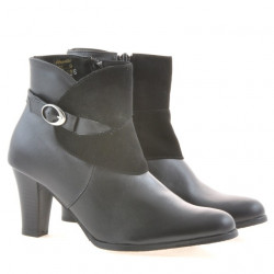 Ghete dama 1124 negru+negru antilopa