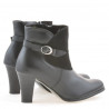 Ghete dama 1124 negru+negru antilopa