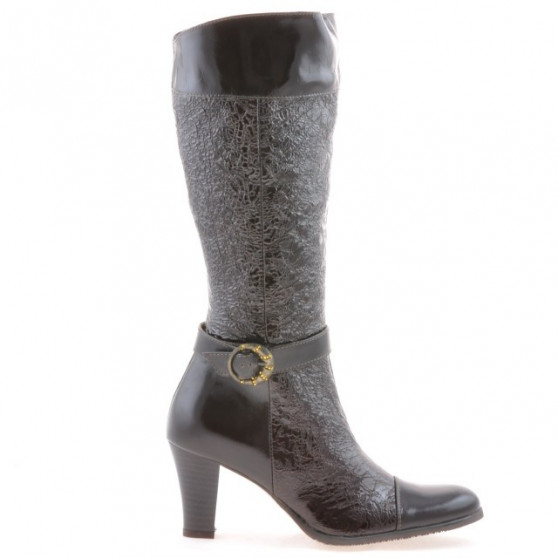 Cizme dama 017 crep lac cafe Cizme dama 017 crep lac cafe