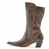 Cizme dama 298 croco coniac