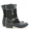 Ghete dama 289 negru combinat
