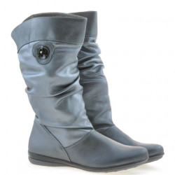 Cizme dama 257 gri sidef