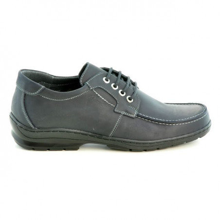 Pantofi casual barbati 724 tuxon negru