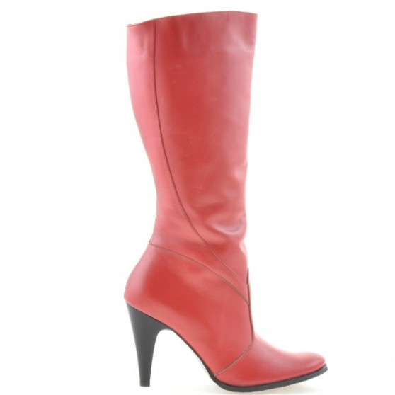 Cizme dama 010 rosu Cizme dama 010 rosu