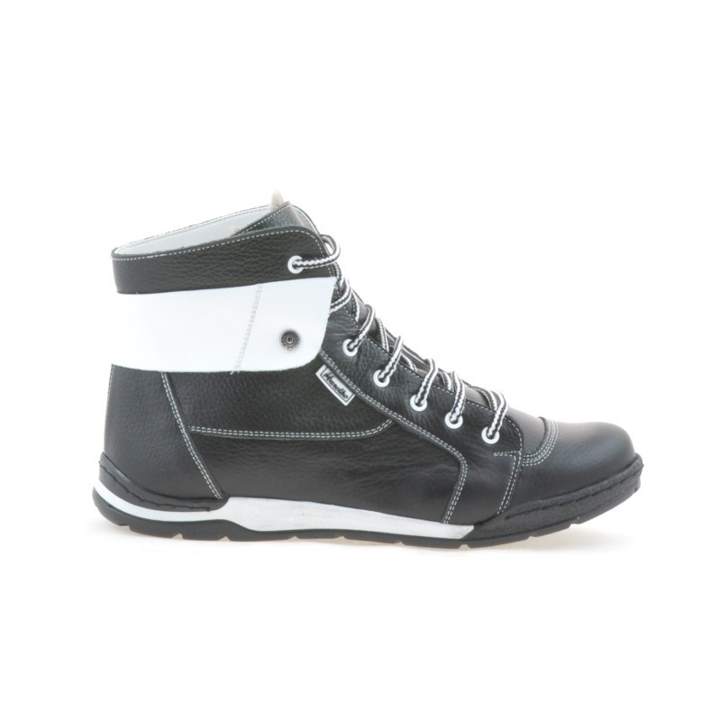 Ghete barbati 421 negru+alb