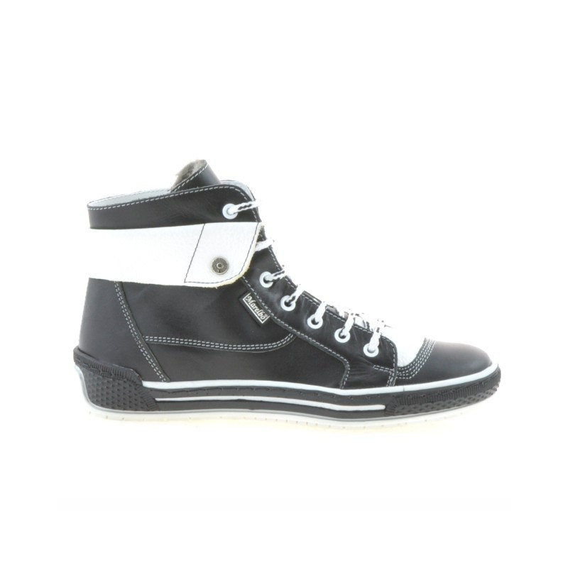 Ghete dama 258 negru+alb