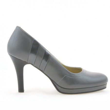 Női elegáns cipő 1086 szürke