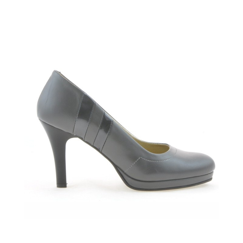 Női elegáns cipő 1086 szürke