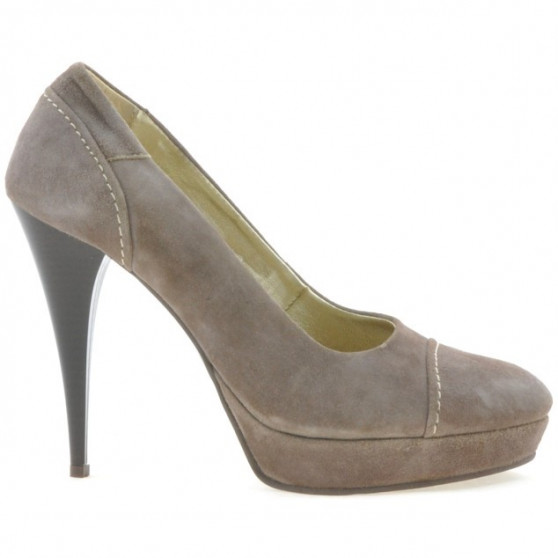 Pantofi eleganti dama 1082 capucino antilopa Pantofi eleganti dama 1082 capucino antilopa