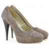 Pantofi eleganti dama 1082 capucino antilopa