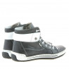 Ghete dama 258 biz negru+alb
