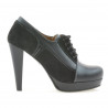 Pantofi eleganti dama 1093 negru combinat