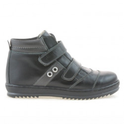 Ghete copii 3207 negru+gri