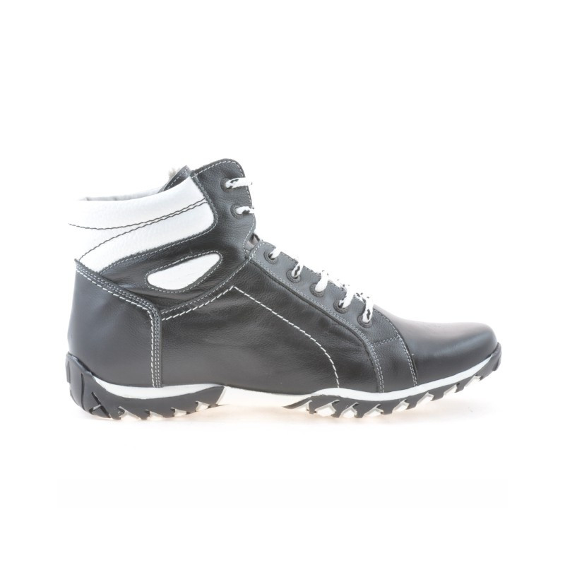 Ghete barbati 460 negru+alb