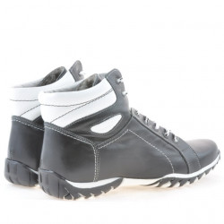 Ghete barbati 460 negru+alb