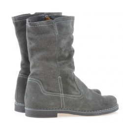 Ghete dama 3272 antracit velur