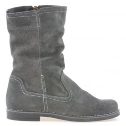 Ghete dama 3272 antracit velur