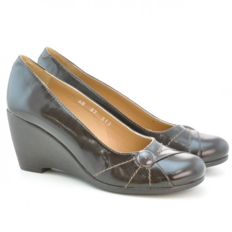 Pantofi casual dama 613 lac cafe