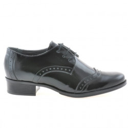 Pantofi casual dama 691 lac negru