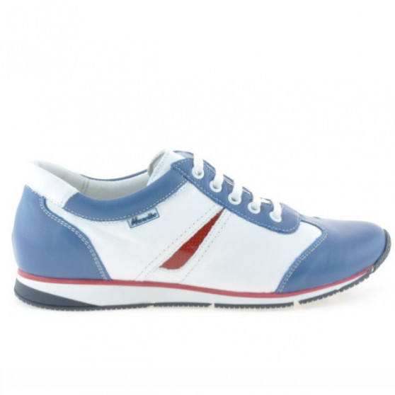Pantofi sport dama 196 indigo+alb Pantofi sport dama 196 indigo+alb
