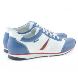 Pantofi sport dama 196 indigo+alb