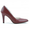 Pantofi eleganti dama 1234 grena