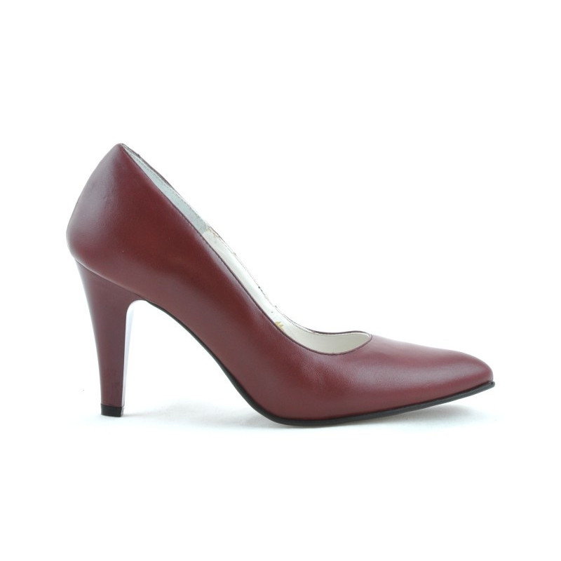Pantofi eleganti dama 1234 grena