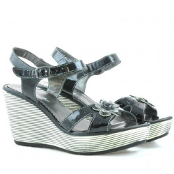 Sandale dama 5006 lac negru