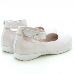 Pantofi copii mici 17c bej sidef