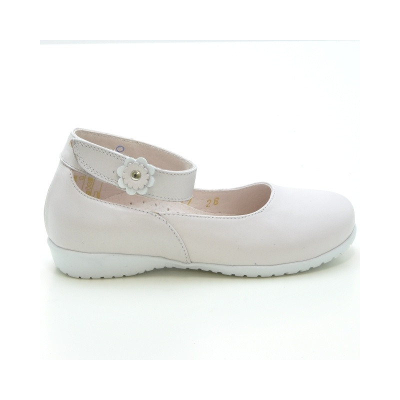 Pantofi copii mici 17c bej sidef