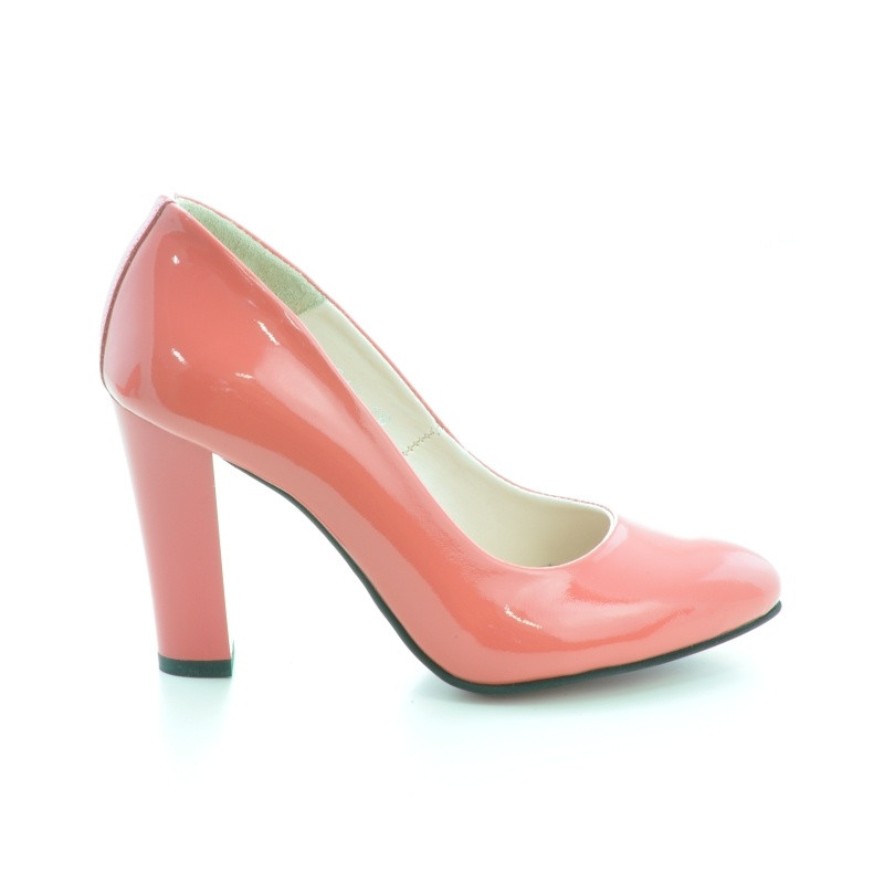 Pantofi eleganti dama 1214 lac rosu corai