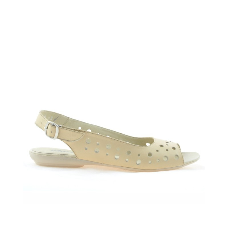 Sandale dama 5020 bej