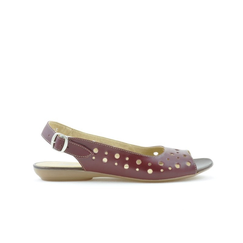 Sandale dama 5020 bordo