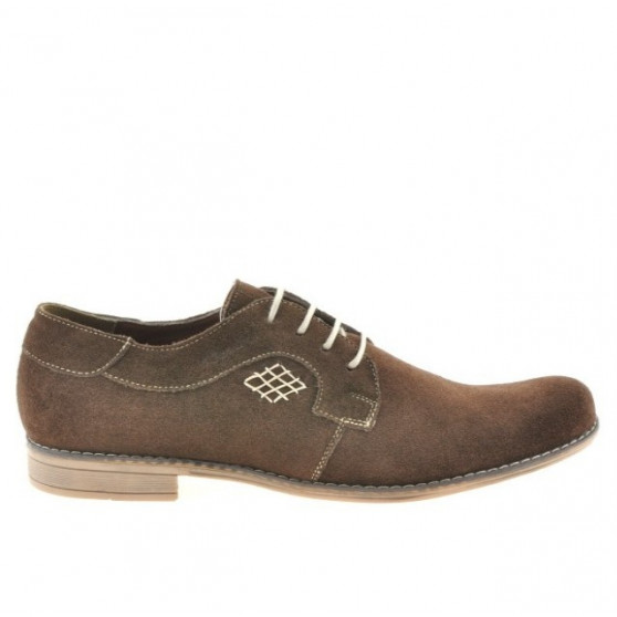 Pantofi casual / eleganti barbati 730 cafe velur Pantofi casual / eleganti barbati 730 cafe velur