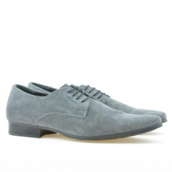 Pantofi eleganti barbati 786 gri velur