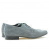 Pantofi eleganti barbati 786 gri velur