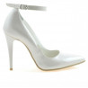 Pantofi eleganti dama 1247 lac bej sidef