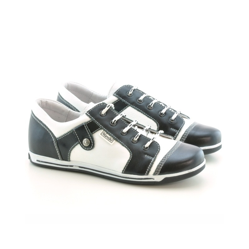 Pantofi sport dama 143-1 negru+alb