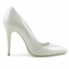 Pantofi eleganti dama 1241 lac ivoriu