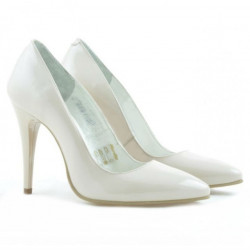 Pantofi eleganti dama 1241 lac ivoriu