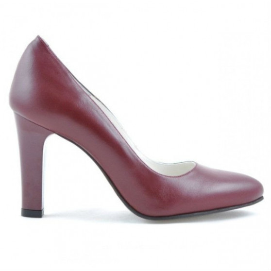 Pantofi eleganti dama 1243 grena Pantofi eleganti dama 1243 grena