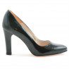 Pantofi eleganti dama 1243 lac negru satinat